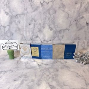Lot of 5 Versace Set,Eros Pour Femme Eros EDP EDTMan Fraiche5x1ml,0.03oz-5pc-NEW